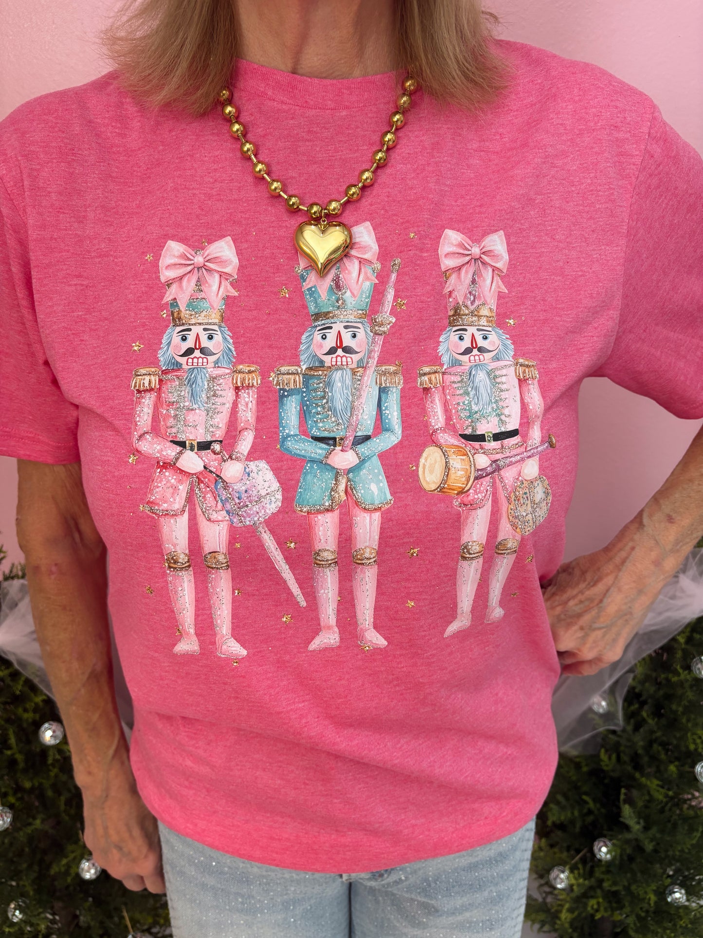 Pink Nutcracker Graphic Tee