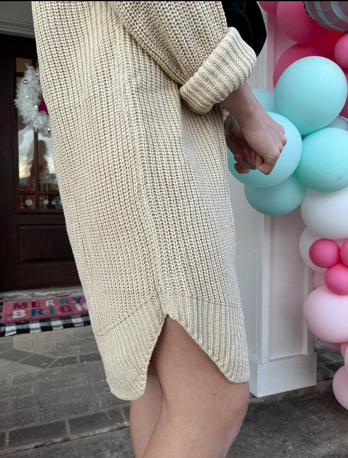 Beige Babe Dress