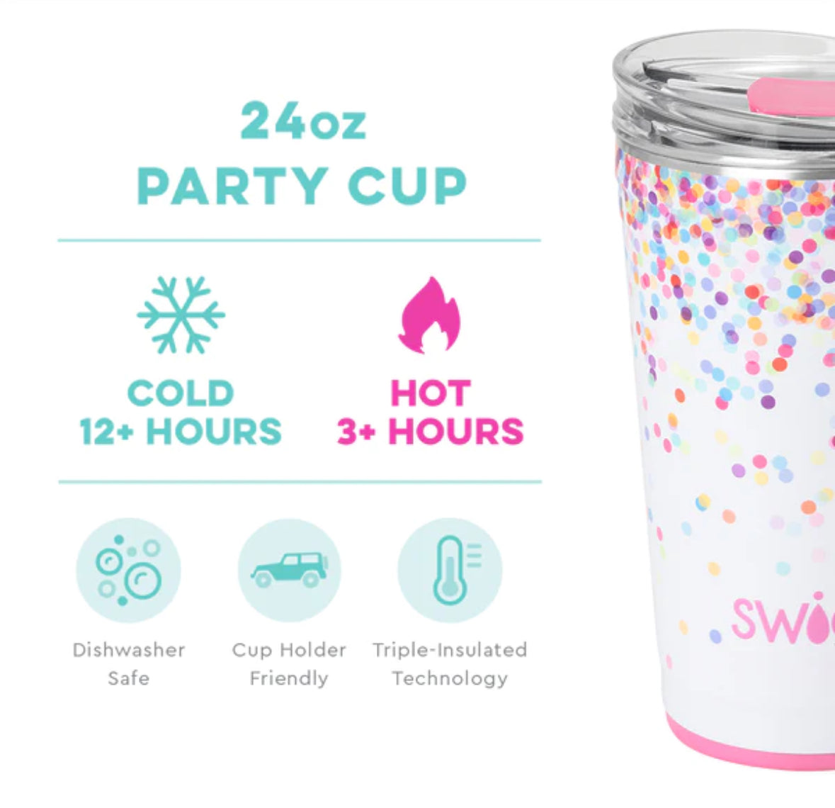 Confetti Party Cup (24oz)