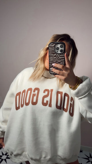 Jesus / God Is Good Mock Neck