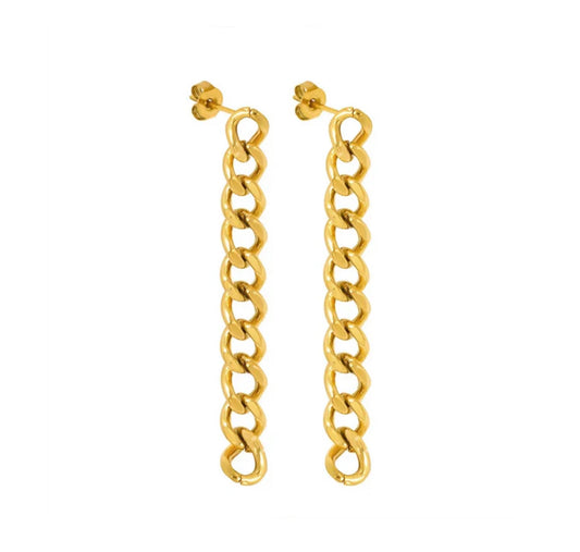 XL Paperclip Earring Chain