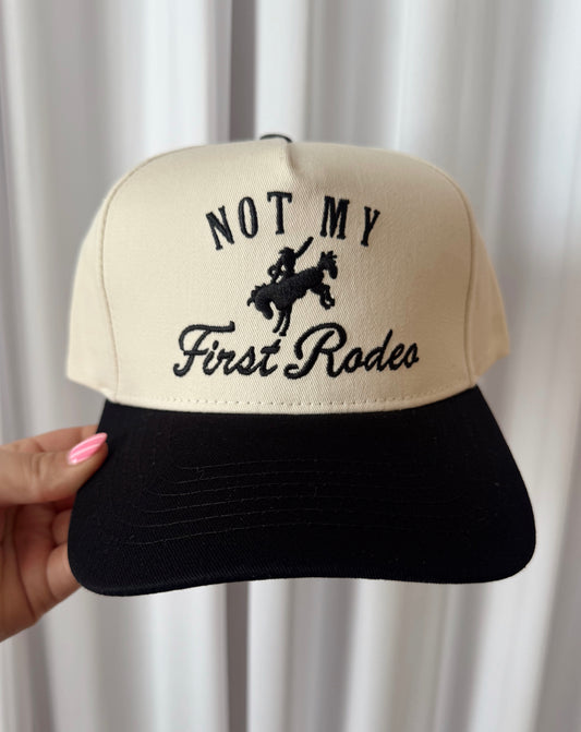Not My First Rodeo Embroidered Hat