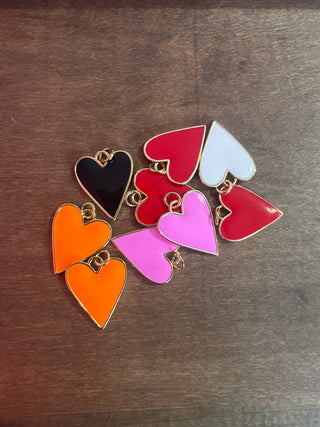Enamel Heart Charm