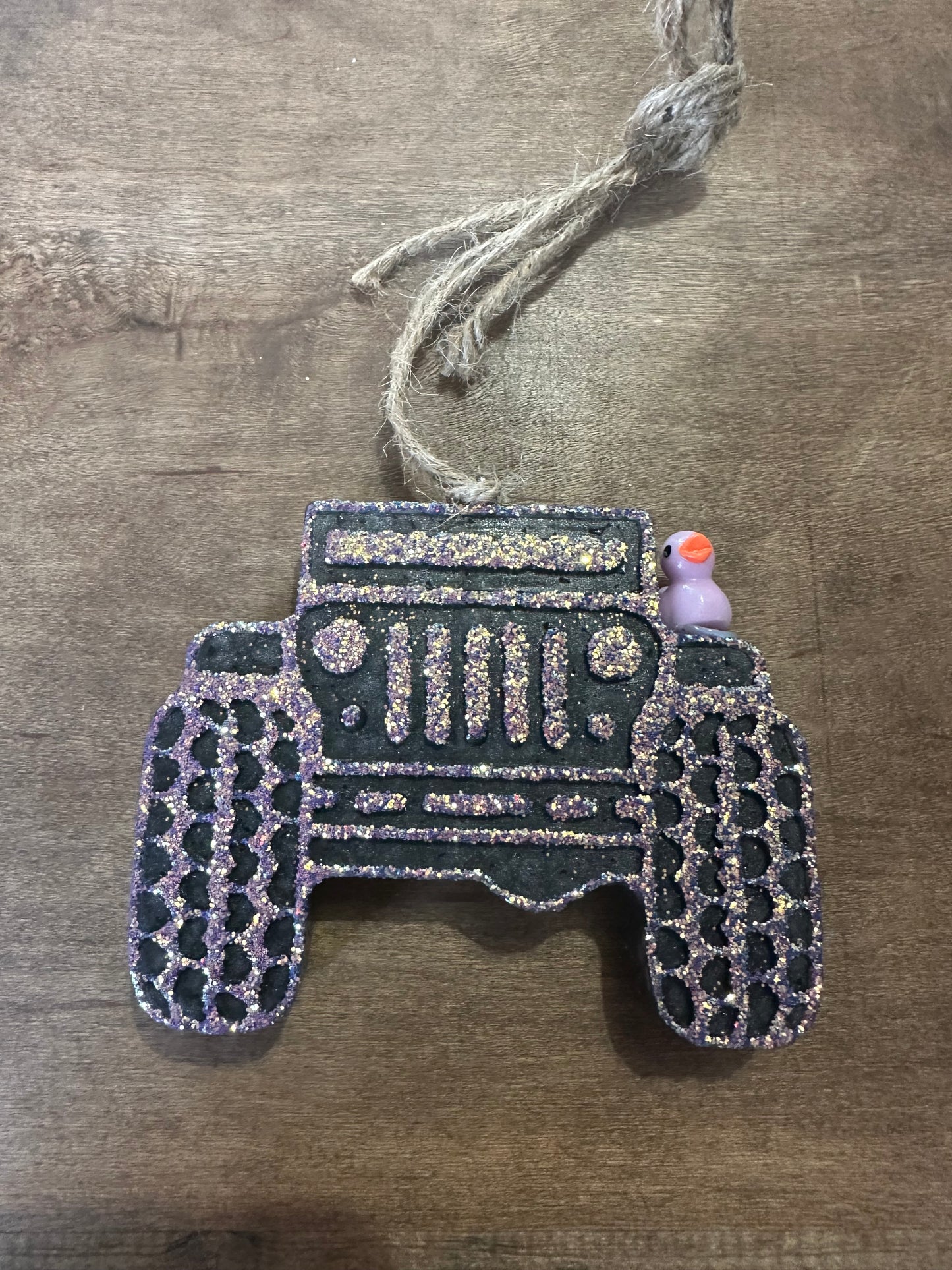 Jeep with Duck Freshie