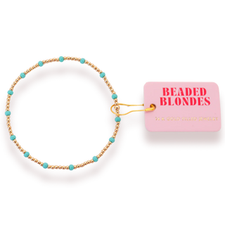 Turquoise Dainty Poppi Bracelet