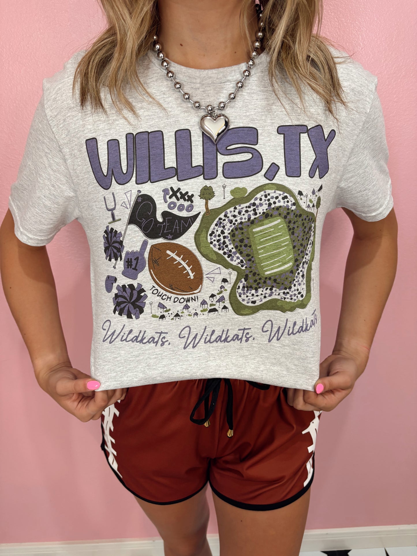 Willis Hometown Football Graphic Tee