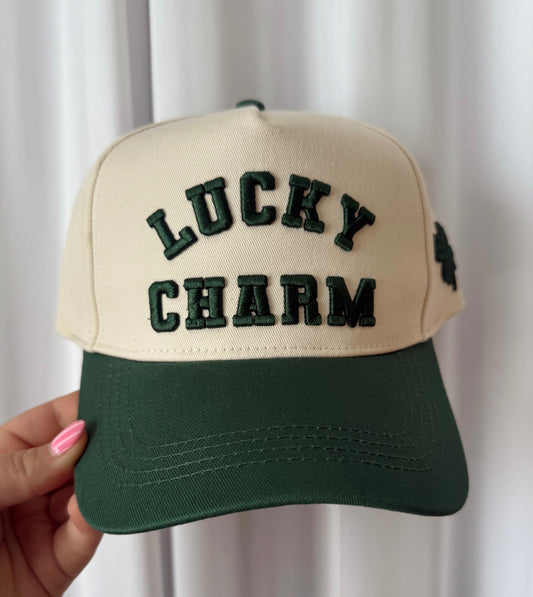 Lucky Charm Embroidered Hat
