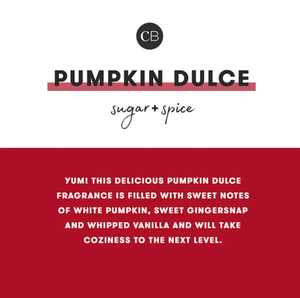 Pumpkin Dulce 19 oz Glam Jar Candle