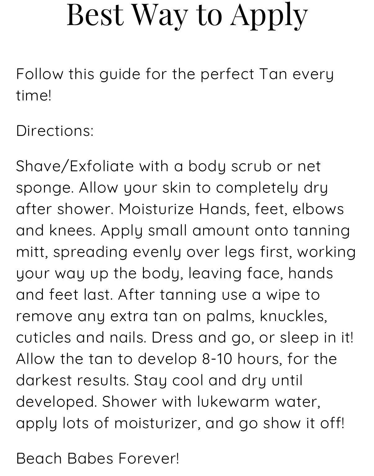 Sugar Sand Tan Professional Self-Tanning Mousse Kit