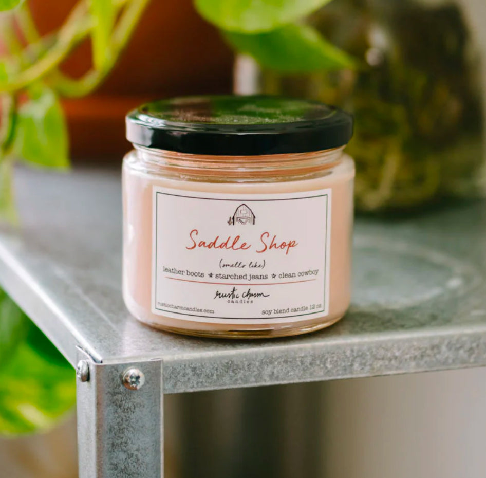Saddle Shop Candle