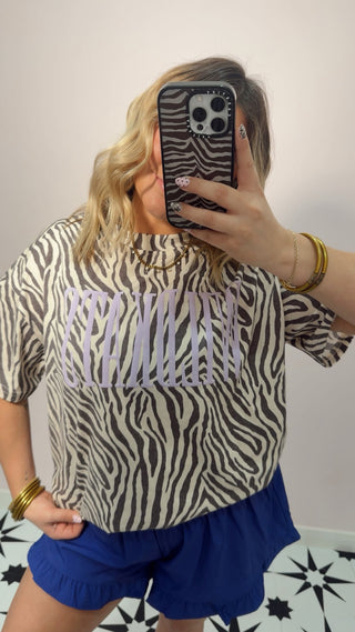 Zebra Wildkat Tee