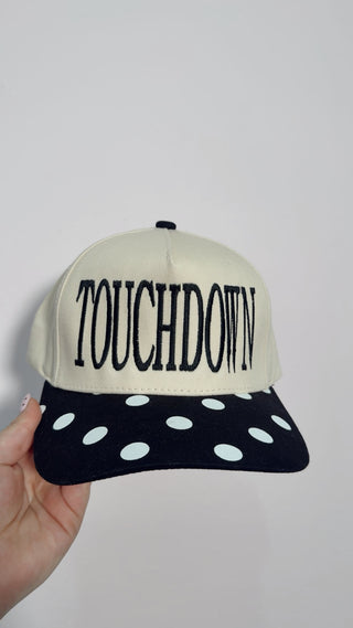 Touch Down Polka Dot Trucker Hat