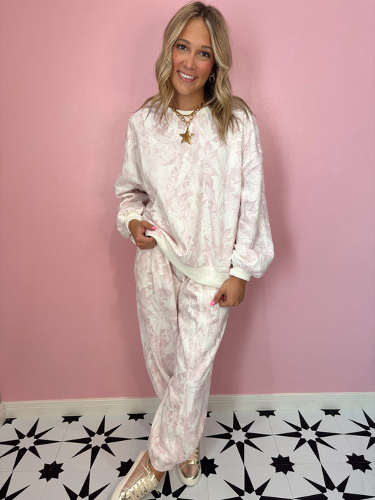 Pale Pink Tree Camo Set