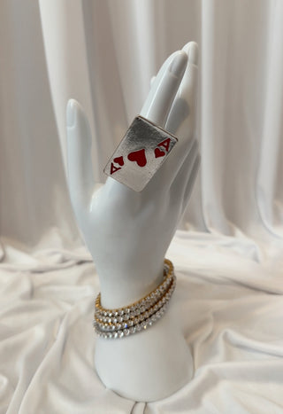 Ace Silver Ring