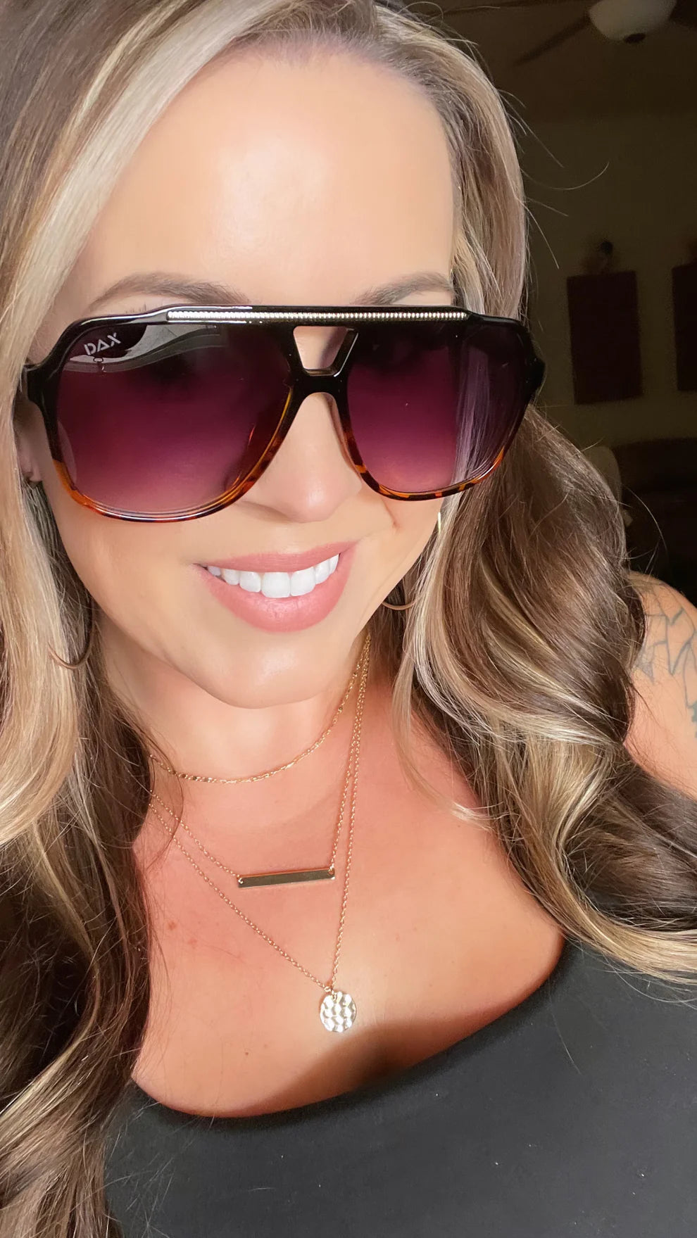 DAX EYEWEAR - Astrid Cheetah - Polarized