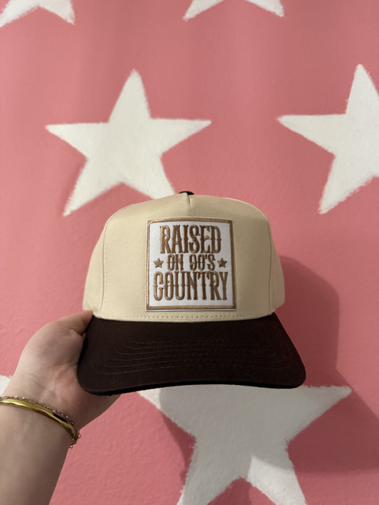 Raised On 90's Country Trucker Hat