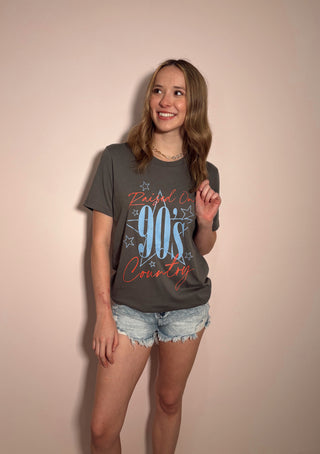 Raised On 90’s Country Graphic Tee