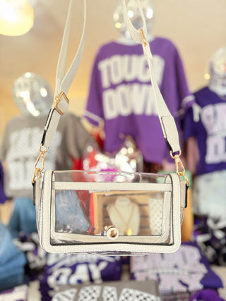 Basic White Clear Bag