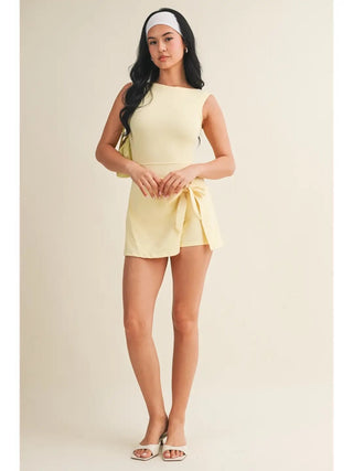 Lemon Tie Athletic Dress