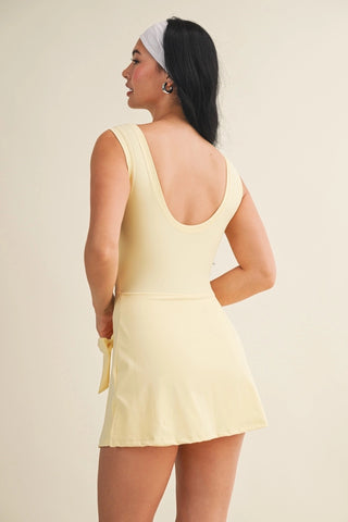 Lemon Tie Athletic Dress