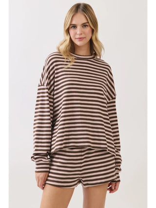 Striped Cozy Matching Set