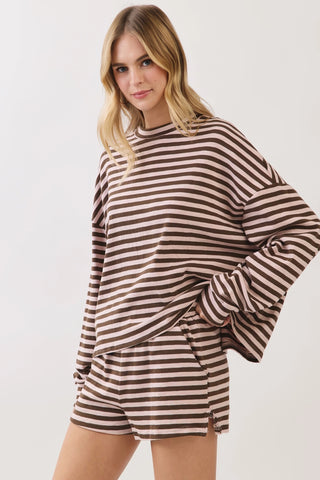 Striped Cozy Matching Set