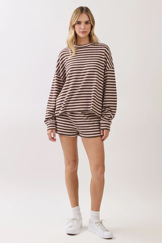 Striped Cozy Matching Set