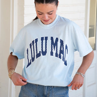 Lulu Mac Blue Polka Dot Tee