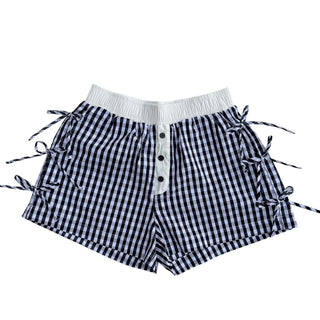 Lulu Mac Black Gingham Shorts