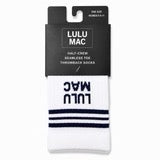 Lulu Mac Navy Stripe Socks