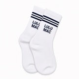 Lulu Mac Navy Stripe Socks
