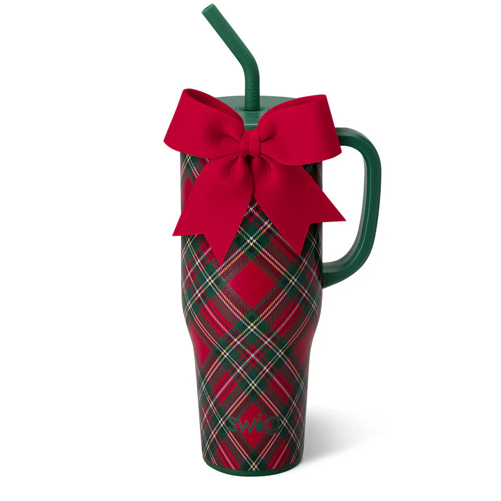 Christmas Plaid Mega Mug 40oz