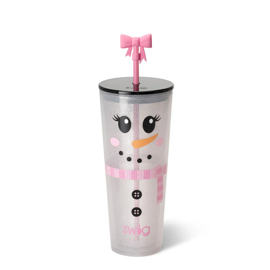 Ms. Frost Plastic Tumbler 24oz