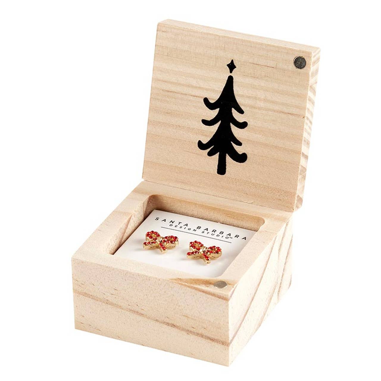 Santa Barbara Design Studio by Creative Brands - Treasure Box Earrings - Winter Wonderland