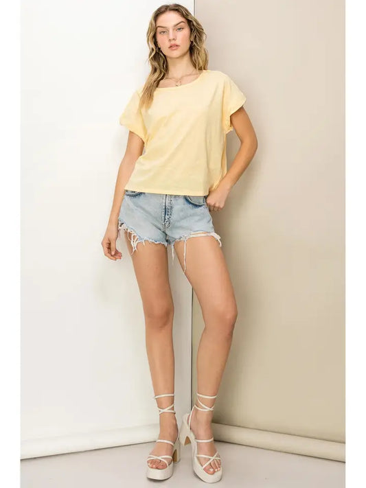 Sunny Short Sleeve Top