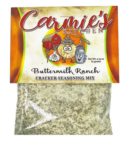 Carmie's Kitchen - Buttermilk Ranch Cracker Seasoning