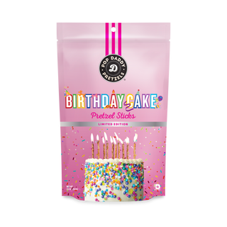 Pop Daddy Snacks - Birthday Cake Seasoned Pretzels  7.5oz