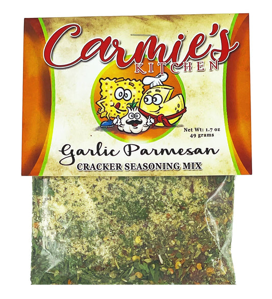 Carmie's Kitchen - Garlic Parmesan Cracker Seasoning