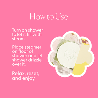 Musee - Sea Salt and Grapefruit Shower Steamers