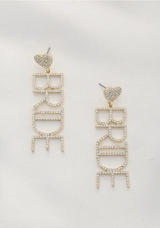 Rhinestone Bridal Dangle Earring
