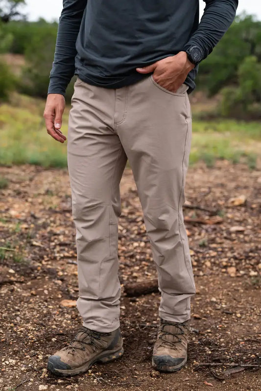BURLEBO - Challenger Pant - Cobblestone