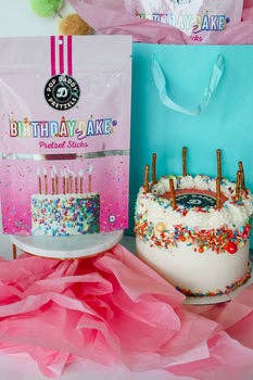 Pop Daddy Snacks - Birthday Cake Seasoned Pretzels  7.5oz