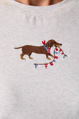 USA Dachshund Baby Tee
