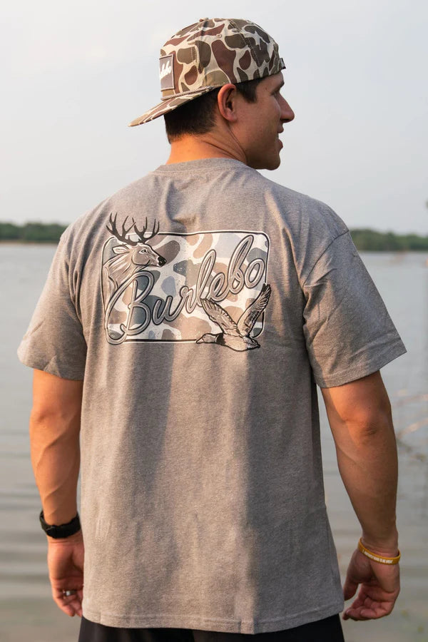 Classic Deer Camo Patch Logo - S/S