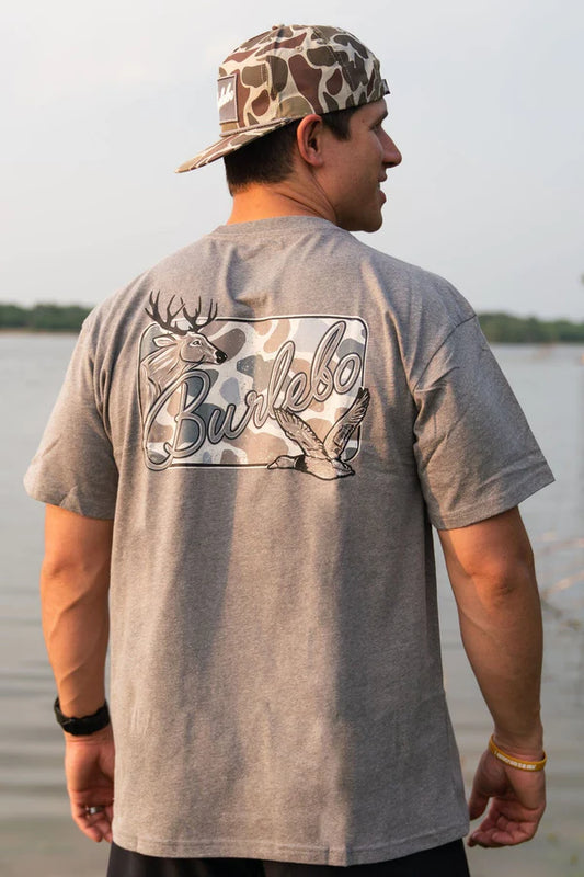 Classic Deer Camo Patch Logo - S/S
