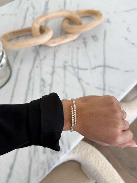 Double Tennis Bracelet