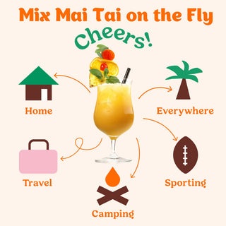 Craftmix - Blood Orange Mai Tai Cocktail / Mocktail Mixer