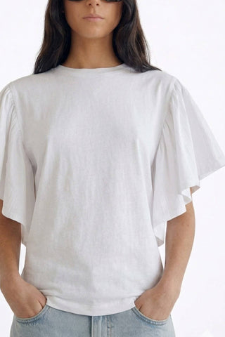 Flutter Sleeve Top