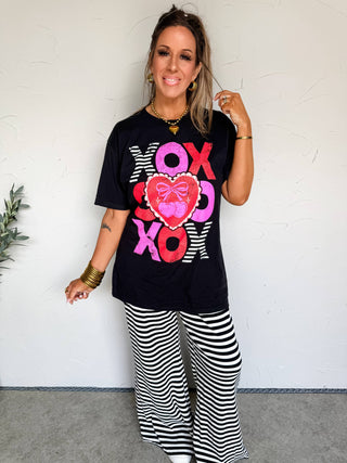 XOXO Stacked Tee