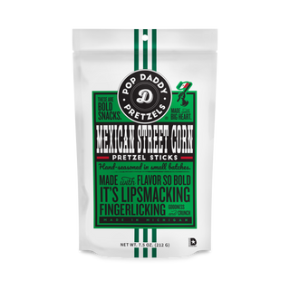 Pop Daddy Snacks - Pop Daddy – Mexican Street Corn Seasoned Pretzels 7.5oz